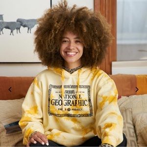 national geographic tie dye sweatshirt